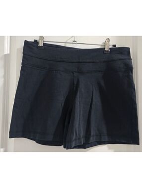 Maika Black Cotton Spandex Shorts Medium
